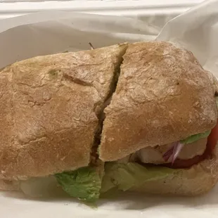 The most delicious turkey sandwich In have ever had in my life...