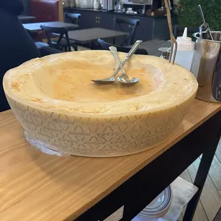 Cheese Wheel Pasta