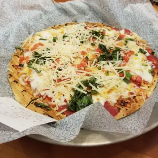 Classic Tomato Basil Flatbread