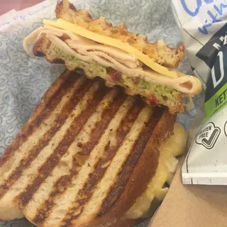 Turkey Avocado Melt Panini