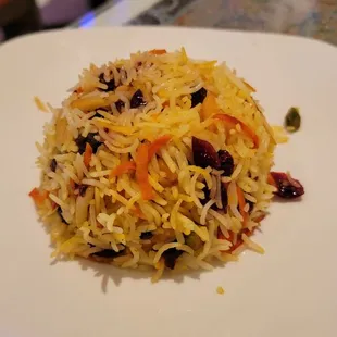 Signature jeweled rice