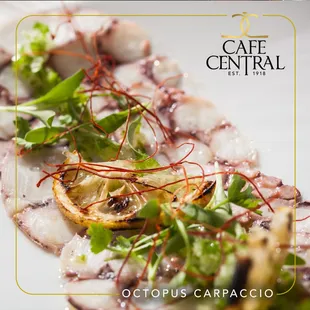 Octopus Carpaccio