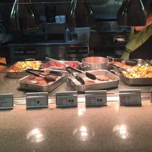 Some of the breakfast items