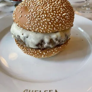 Chelsea Burger Cheeseburger