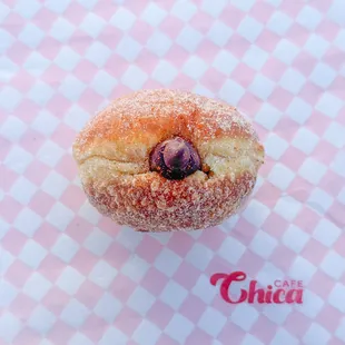 Spiced chocolate bomboloni