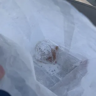The last beignet!
