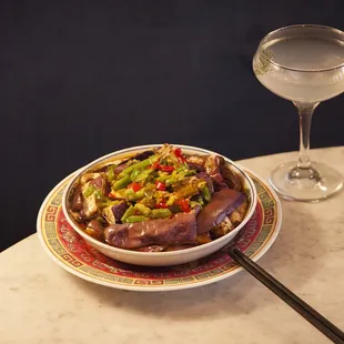 Eggplant Szechuan Style