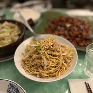 Cold Noodles with Shredded Chicken