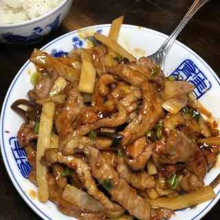 Shredded Pork in Garlic Sauce