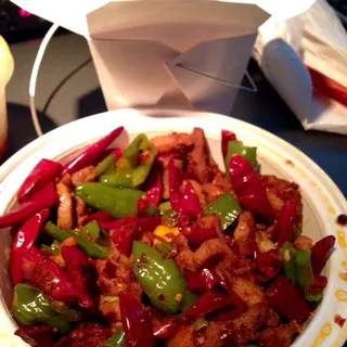 Three Pepper Chicken