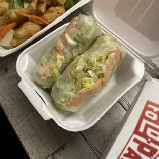 Thai Spring Rolls
