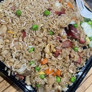 Combination fried rice