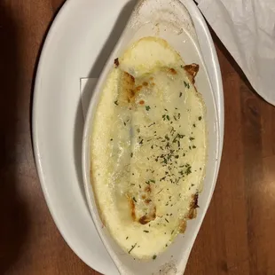 Chicken and spinach cannelloni