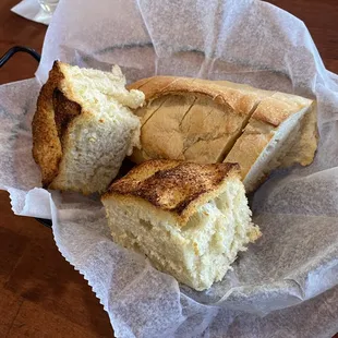 Bread was fresh