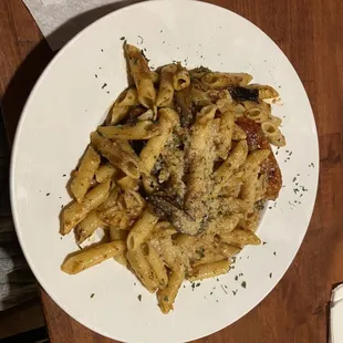 Penne con porto
