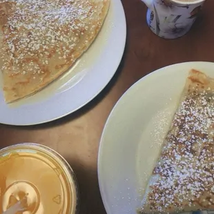 Smoothie, Chai Latte, Crepe