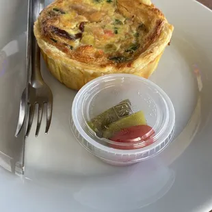 Smoked Salmon Quiche