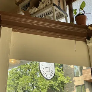 a view of the outside