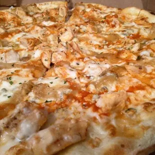 Buffalo chicken pizza