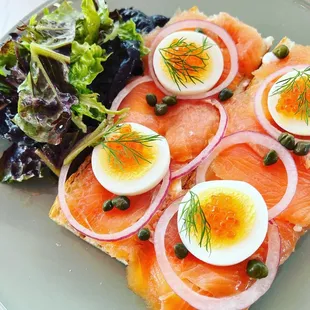 Smoked Salmon Tartine