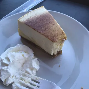 Creme brule cheesecake *chefs kiss*