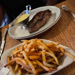 Steak + frites