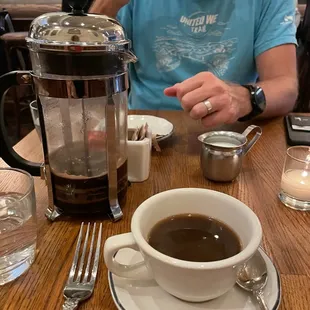 Decaf French press