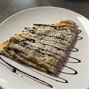 Nutella crepe