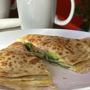 Egg crepe: delicious!
