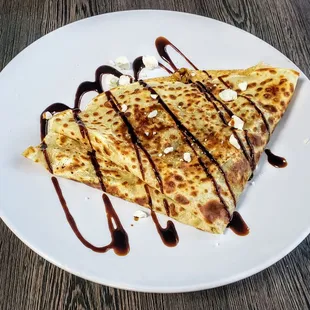 Mediterranean Veggie Crepe