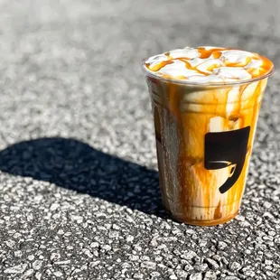 Signature coffee : caramel Creme