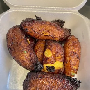 Maduros - fried sweet plantains are delicious!