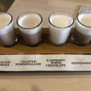 Hot Chocolate Flight