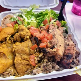 Big portions, delicious food, and great customer service