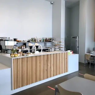 Order at the counter and they'll bring the food out to you.