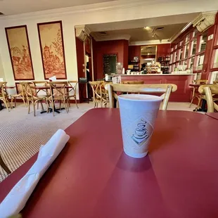 Un cafe au lait!
