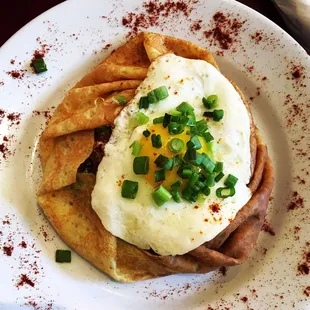 Creamed Spinach Crepe