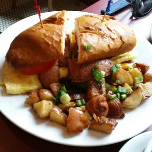 Egg Sandwich Po Boy