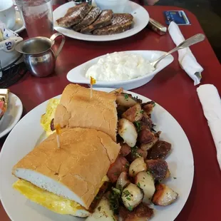 Breakfast Poboy