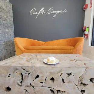 Mallorca with a big comfy couch.