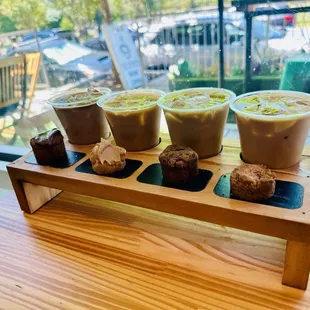 Coffee Cookie Flight