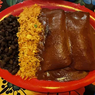 VEGAN ENCHILADAS