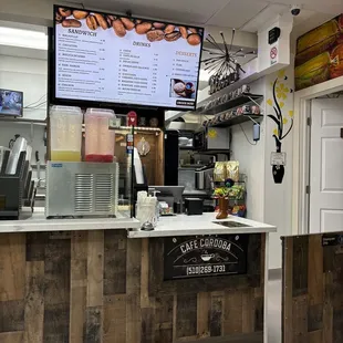 a view of a coffee shop