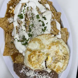 Chilaquiles rojo