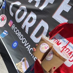 Chismosa and Horchata Latte