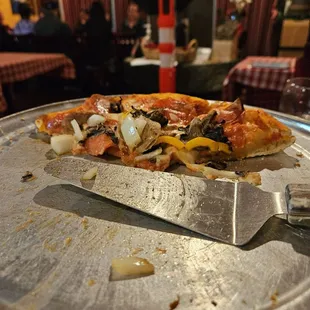 The pizza was awesome