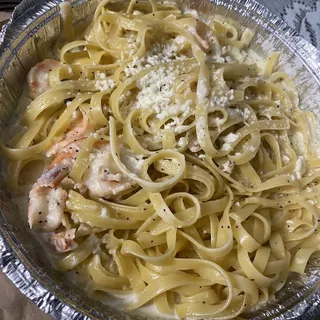 Shrimp Fettuccine Alfredo