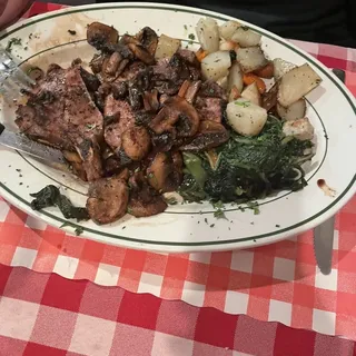 Grilled Pork Chops Dinner