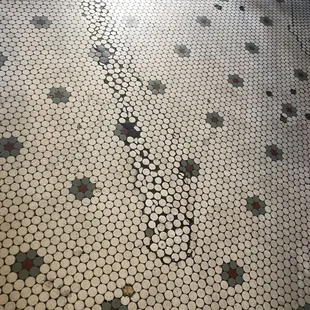 Cool old school flooring