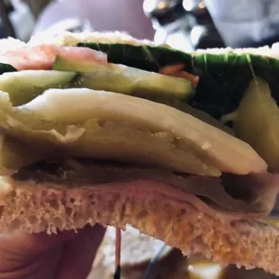 Green Chile Cheese Sandwich